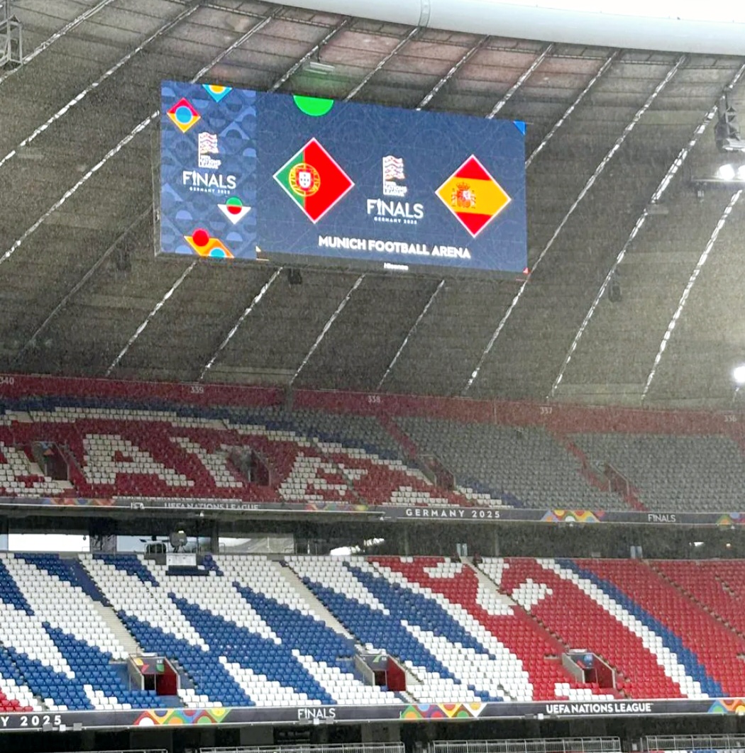 Final Nations League 2025 antara Portugal vs Spanyol di Allianz Arena.