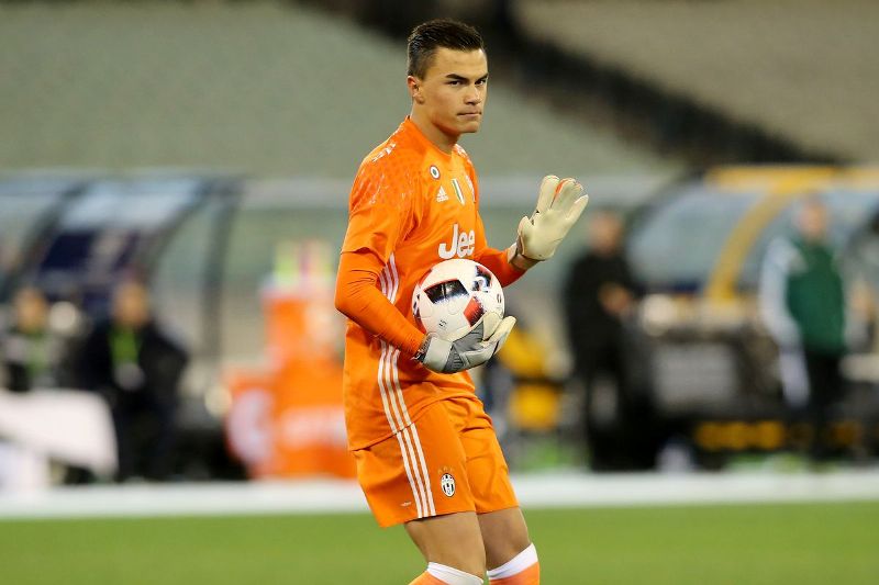 Emil Audero semasa menjadi pemain Juventus.