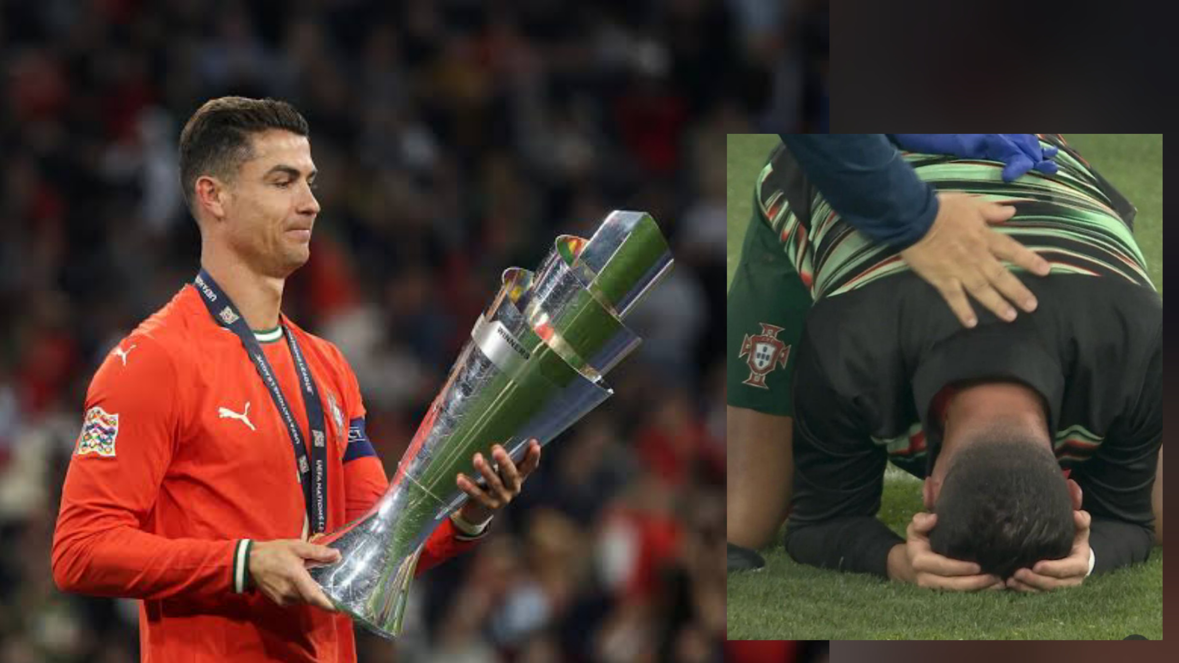 Cristiano Ronaldo meraih juara UEFA Nations League 2025 bersama Portugal.