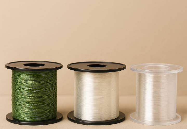 Jenis-jenis senar pancing yang banyak digunakan sobat mancinger.