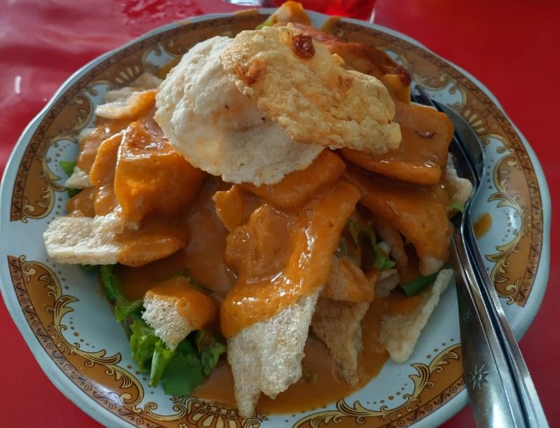 Ilustrasi gado-gado enak.