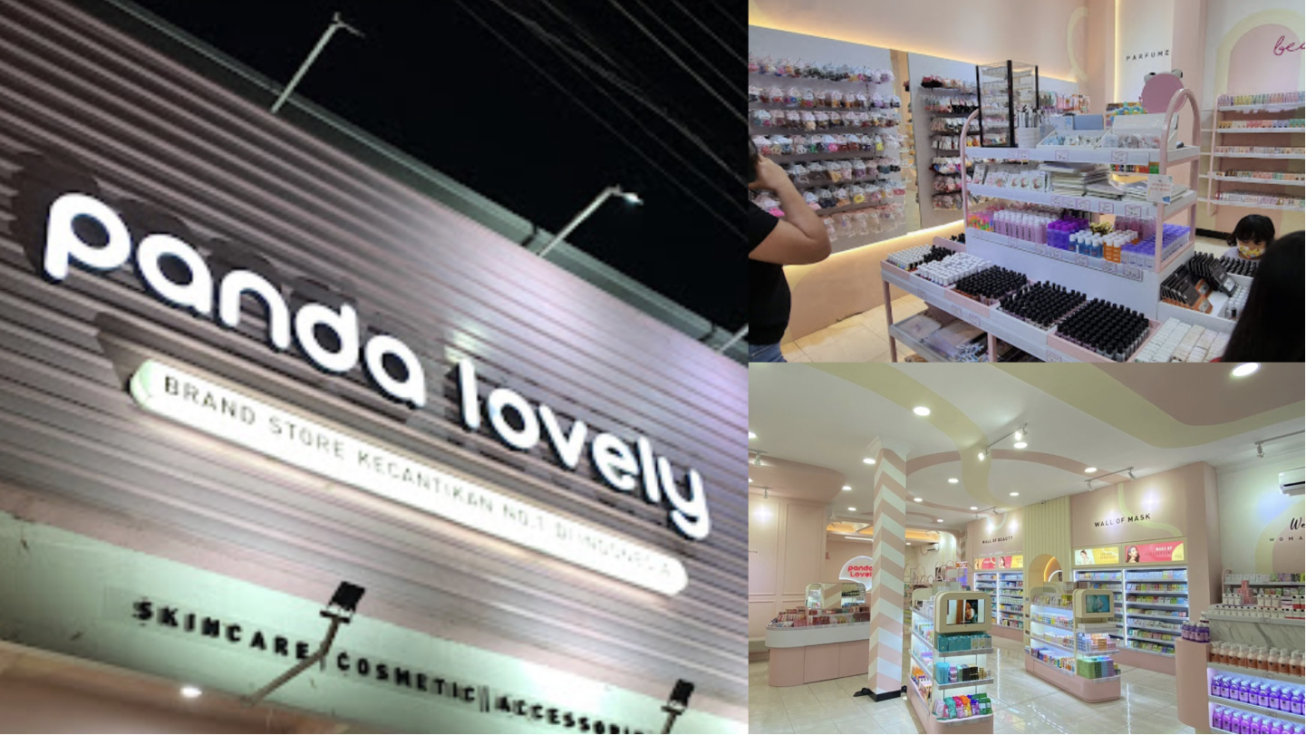 Ilustrasi toko makeup skincare di Madiun salah satunya Panda Lovely.