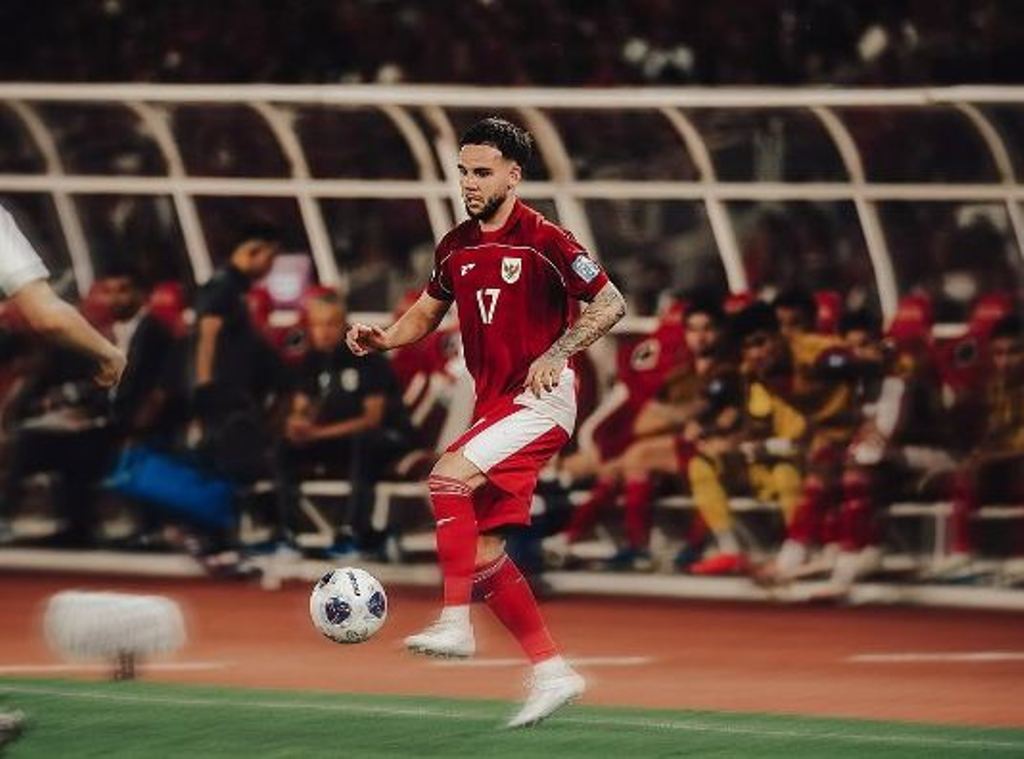 Pemain Timnas Indonesia Calvin Verdonk.
