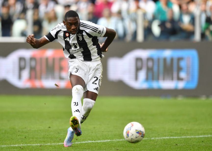 Randal Kolo Muani, penyerang Juventus yang dipinjam dari PSG.