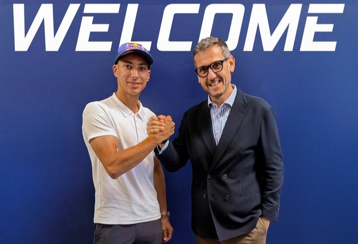 Toprak saat diperkenalkan Pramac Yamaha.