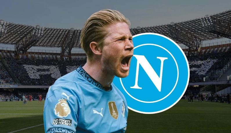 Kevin de Bruyne finalisasi kepindahannya ke Napoli.