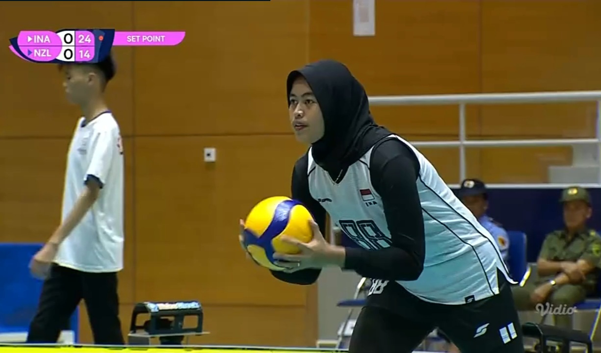 Indonesia menang 3-0.