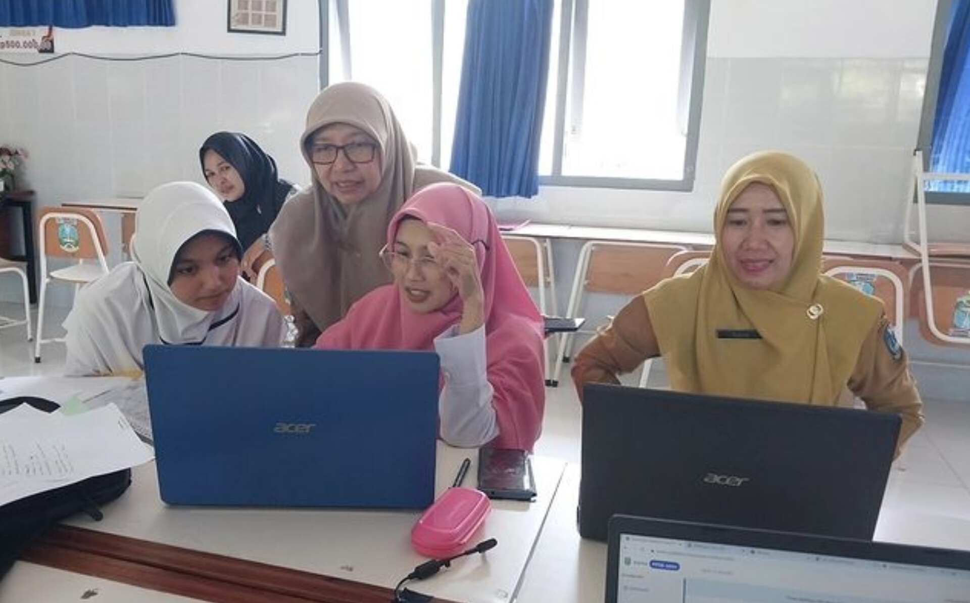Proses penerimaan siswa baru menerapkan jalur domisili guna mencegah praktik titip nama calon peserta didik di KK. DOK RADAR PACITAN