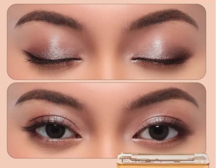 Ilustrasi eyeshadow bisa dicoba MUA salah satunya ESQA.
