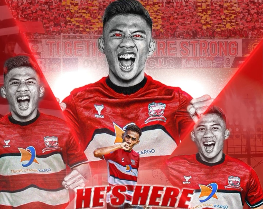 Ahmad Nufiandani resmi gabung Madura United.