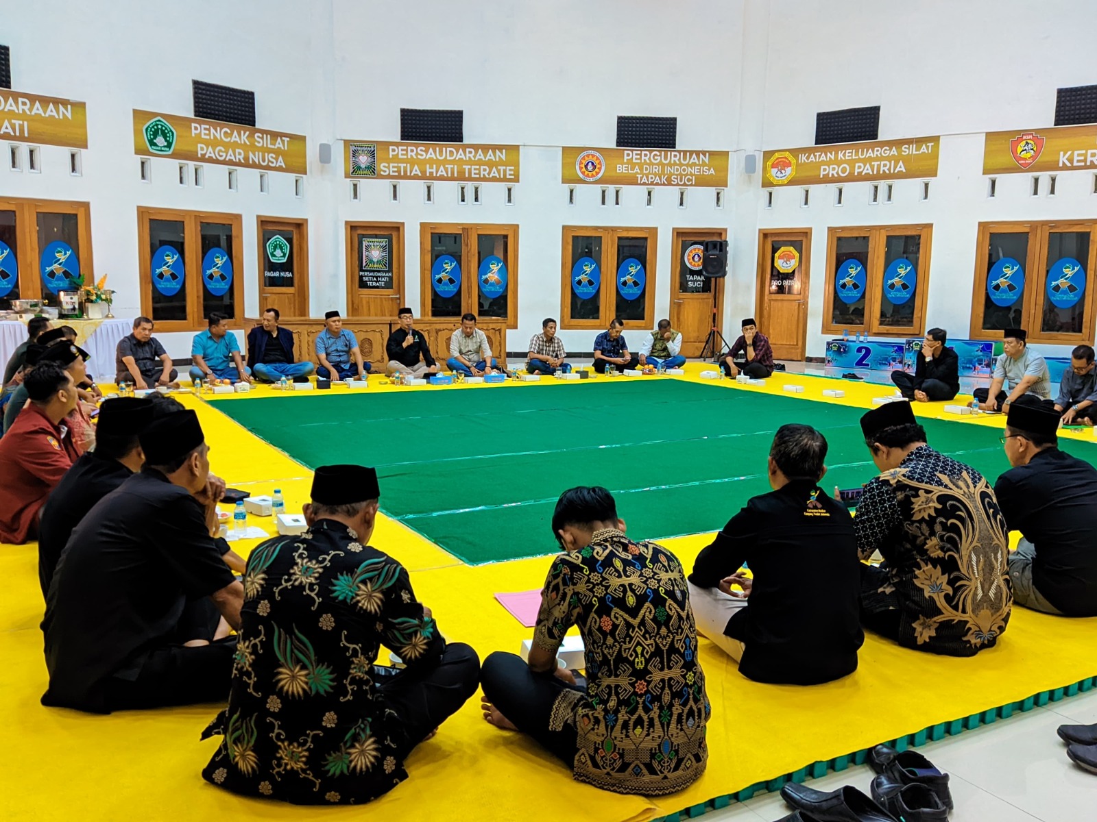 Menjelang Suran Agung, Forkopimda dan perguruan silat sepakat ciptakan kondusivitas Madiun. DOK RADAR MADIUN