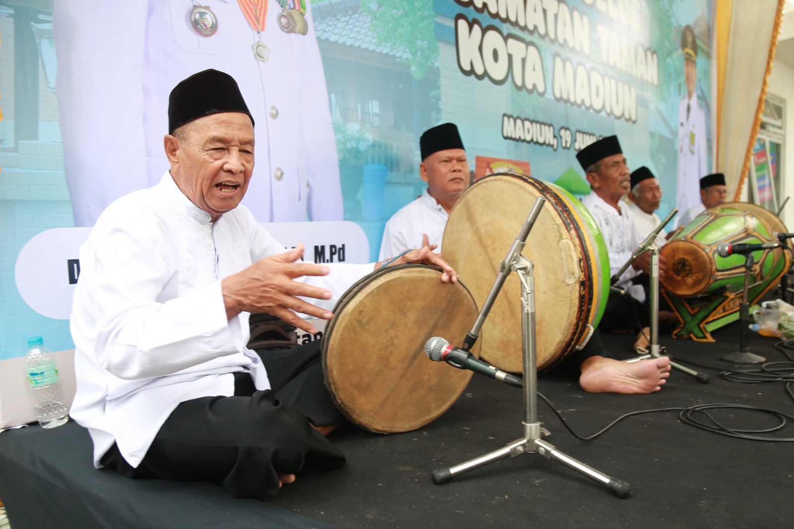Gembrung sebagai seni tradisional khas Madiun bakal dikenalkan ke sekolah-sekolah. FOTO: BAGAS BIMANTARA/RADAR MADIUN