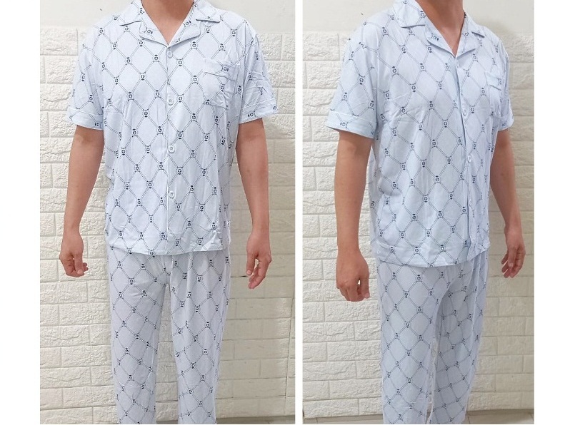Ilustrasi rekomendasi baju tidur pria yang adem.