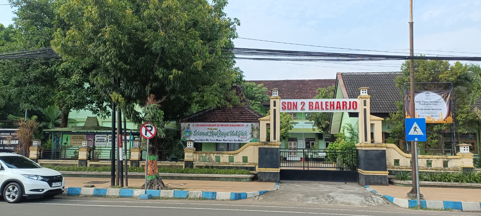 Dinas Pendidikan Pacitan berencana menggabungkan SDN 1 dan SDN 2 Baleharjo menjadi satu pada tahun ajaran baru nanti. FOTO: NUR CAHYONO/JAWA POS RADAR PACITAN