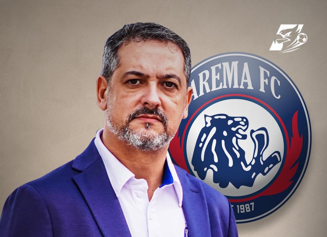 Pelatih baru Arema FC Marcos Santos.