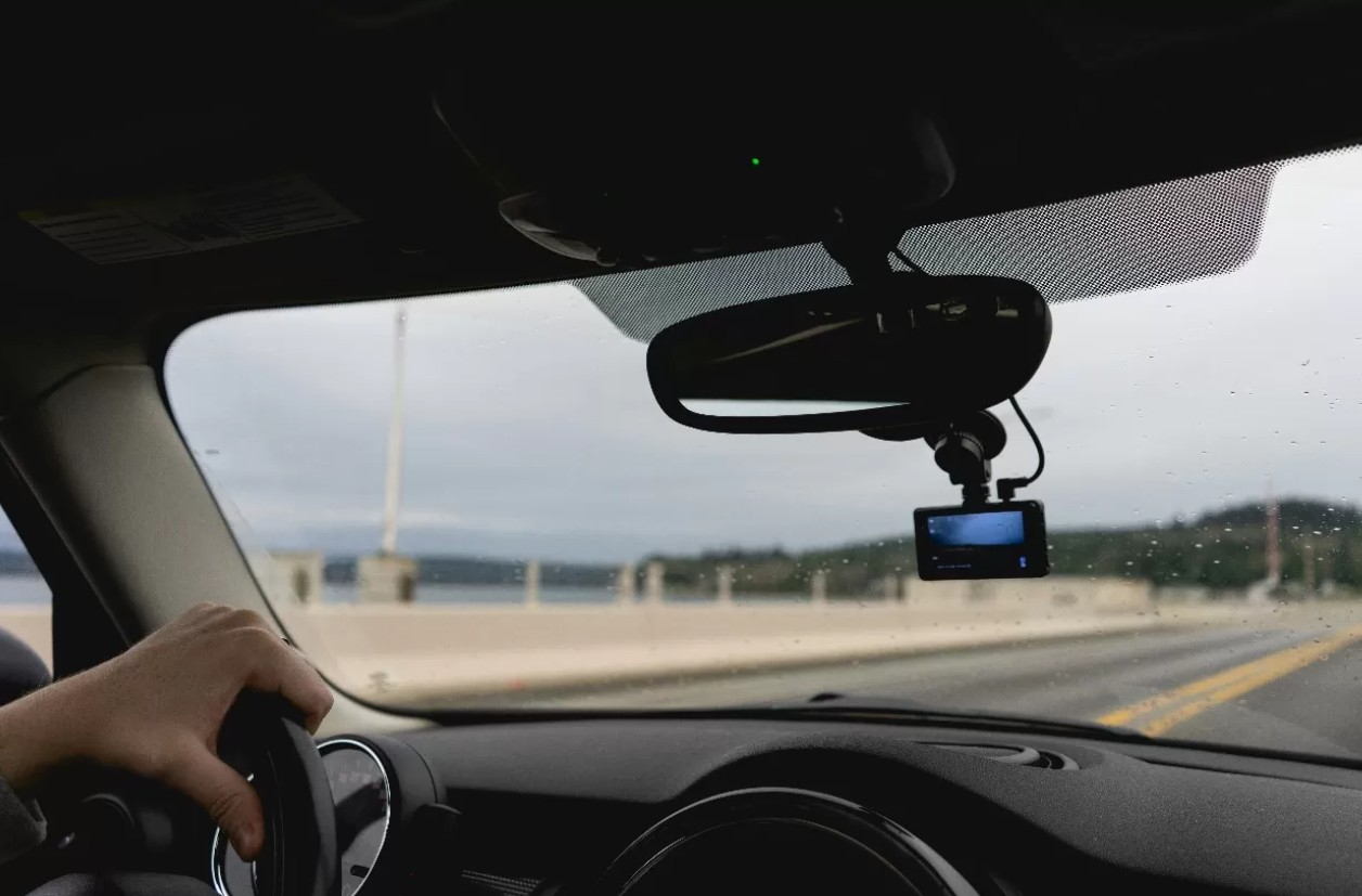 Ilustrasi dashcam mobil.