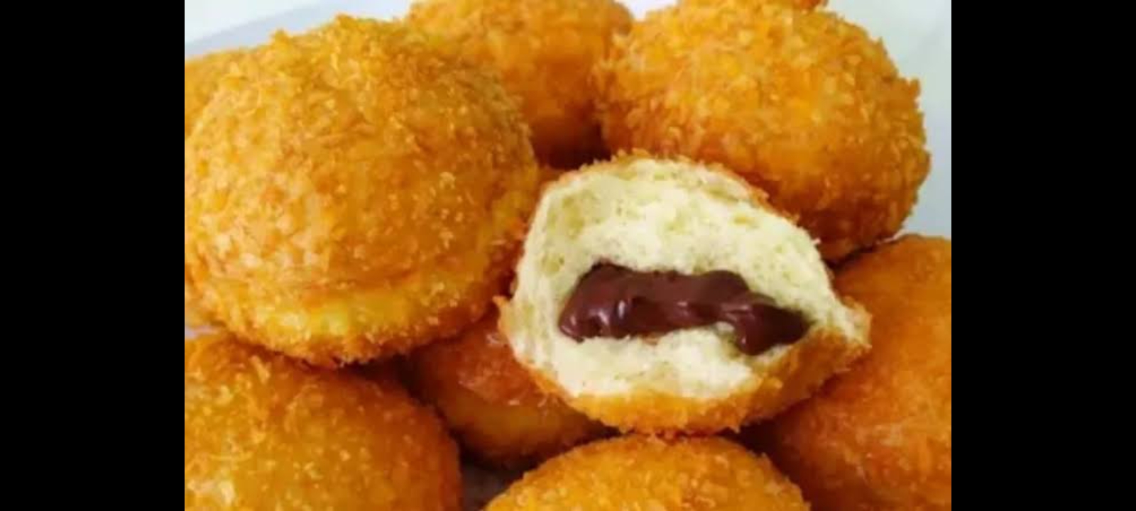 Roti Isi Coklat Tanpa Mixer