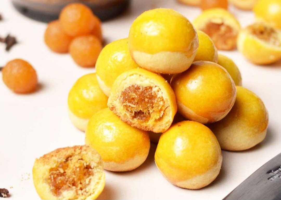 Ilustrasi kue favorit nastar.