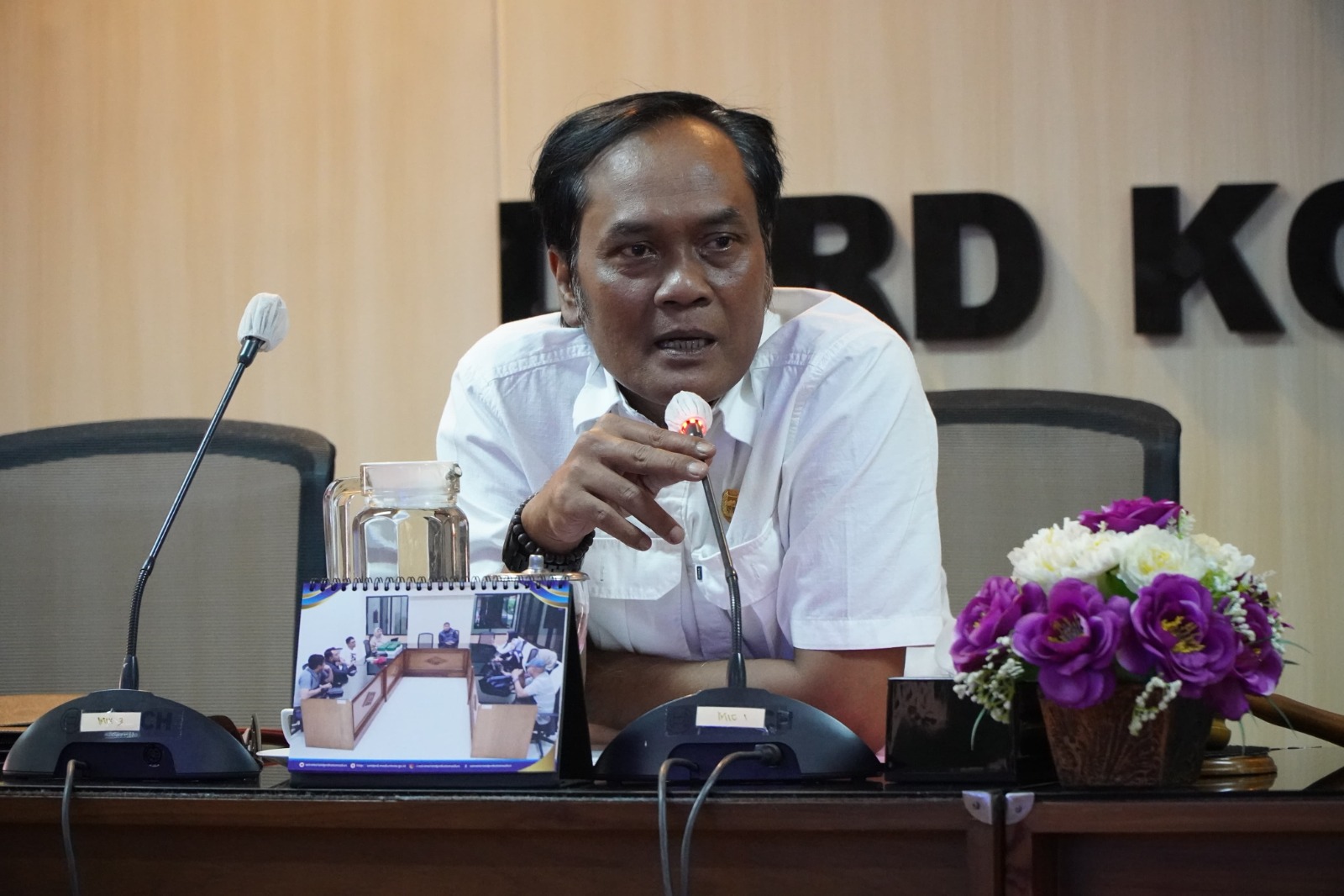Ketua Komisi I DPRD Kota Madiun Didik Yulianto.