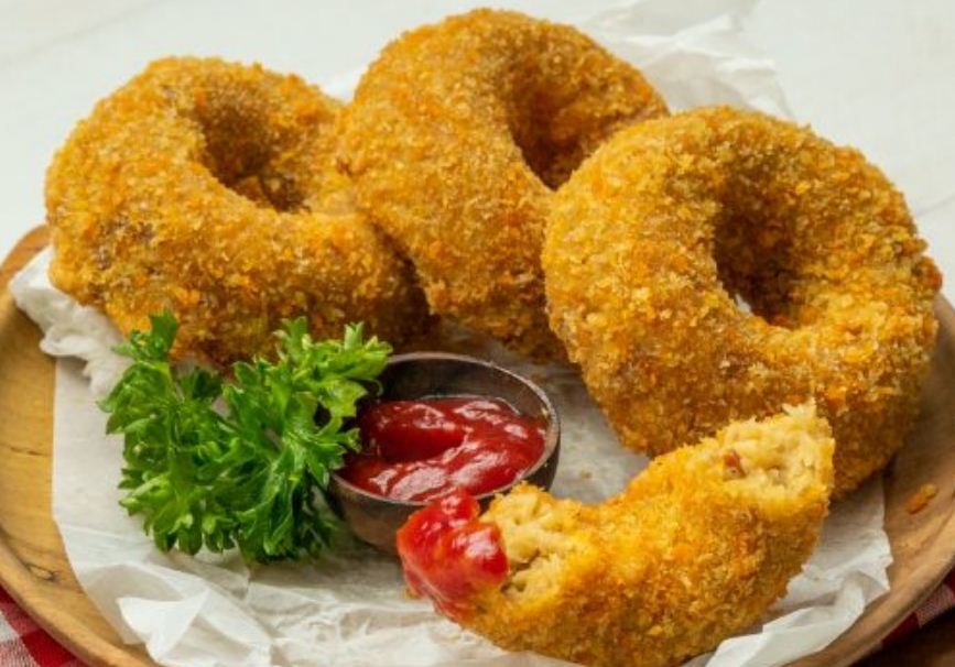 Resep donat mie goreng mozarella.
