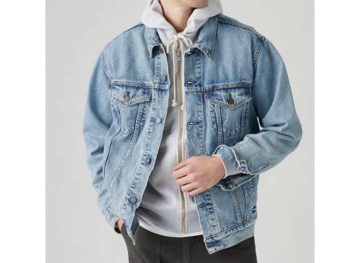 Ilustrasi model jaket Levi