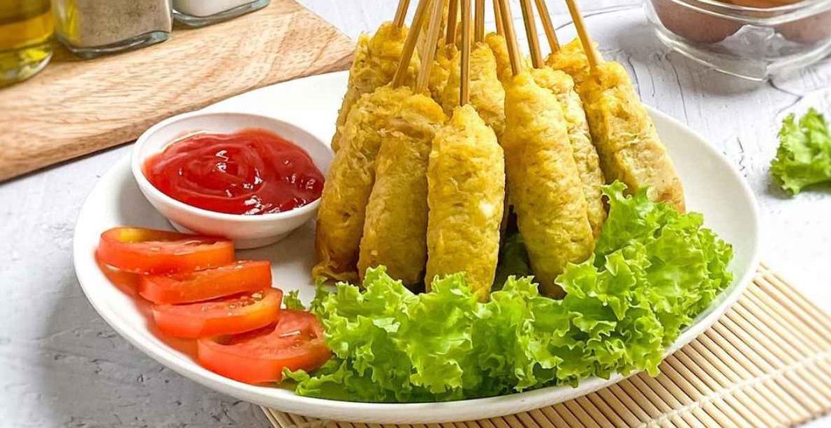 Ilustrasi telur gulung.