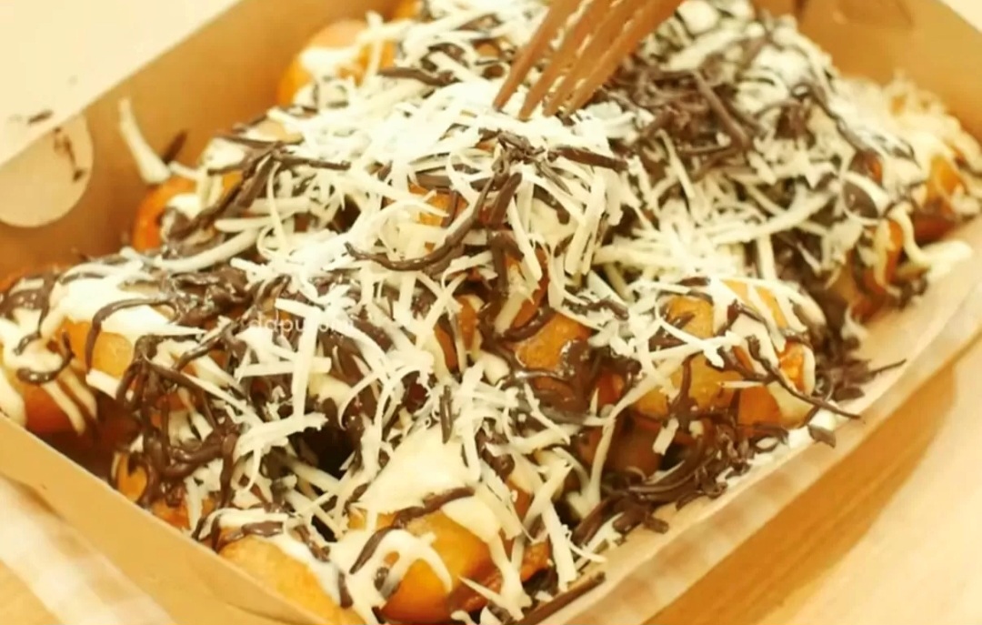 Pisang kembung viral dengan tekstur renyah dan lembut.