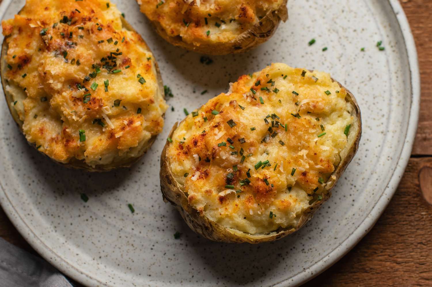Ilustrasi Baked Potato Cheese