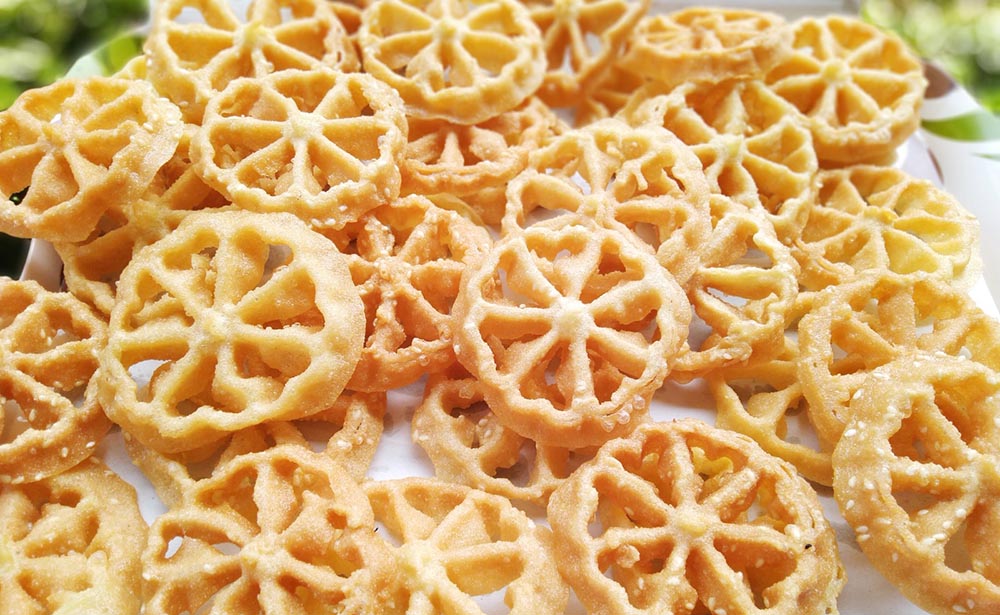 Ilustrasi Kue Kembang Loyang