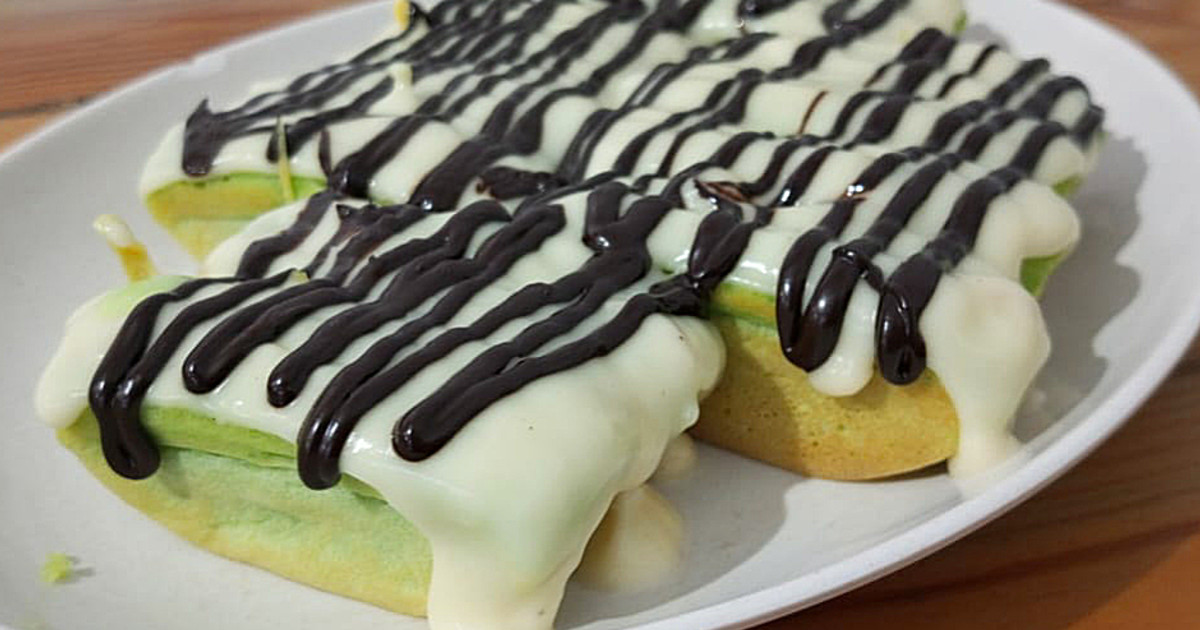 Ilustrasi kue pancong lumer