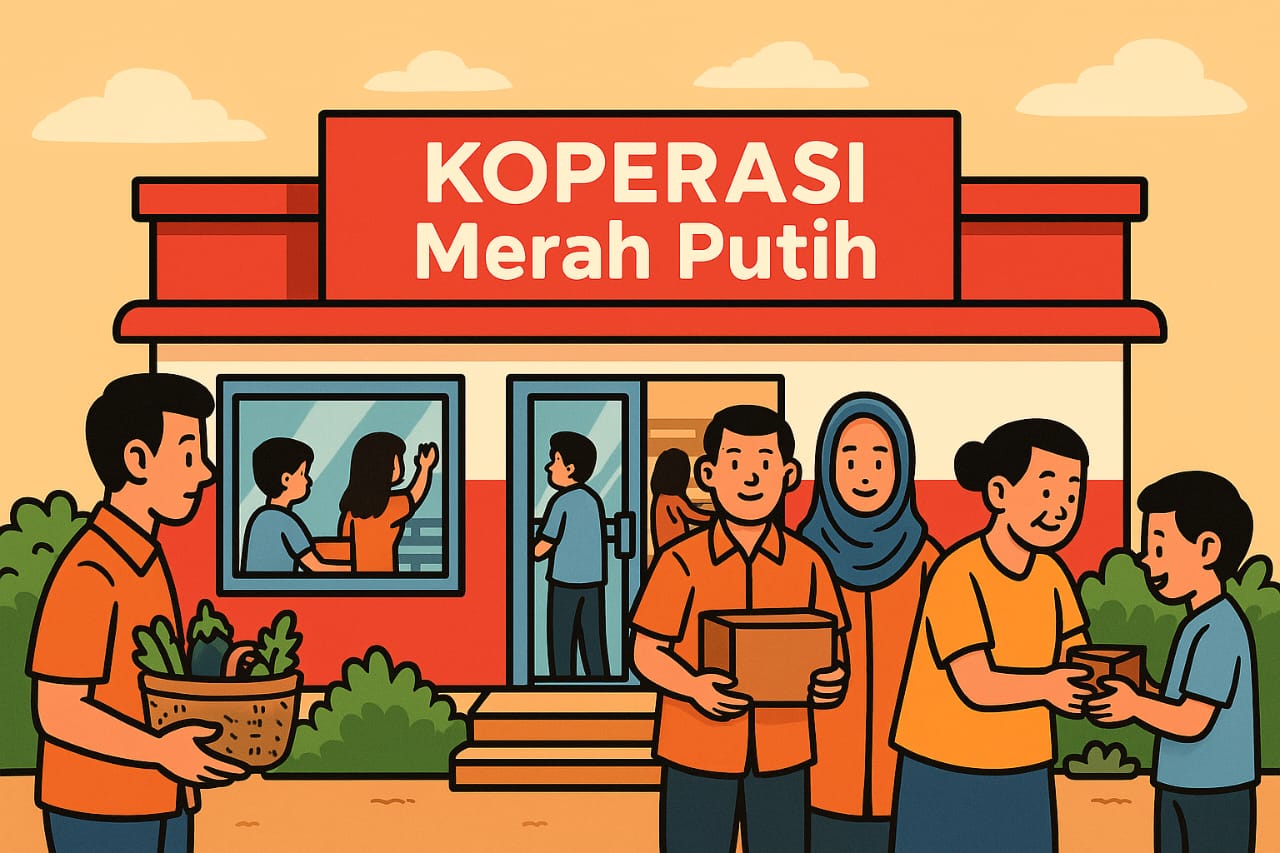 Pembentukan Koperasi Merah Putih di 27 kelurahan di Kota Madiun sudah rampung dan siap di-launchinh. ILUSTRASI FOTO: RADAR MADIUN