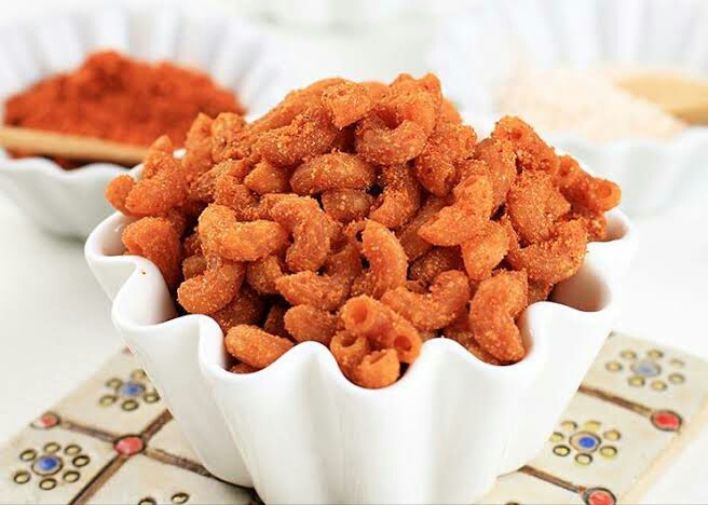 Ilustrasi resep makaroni pedas.