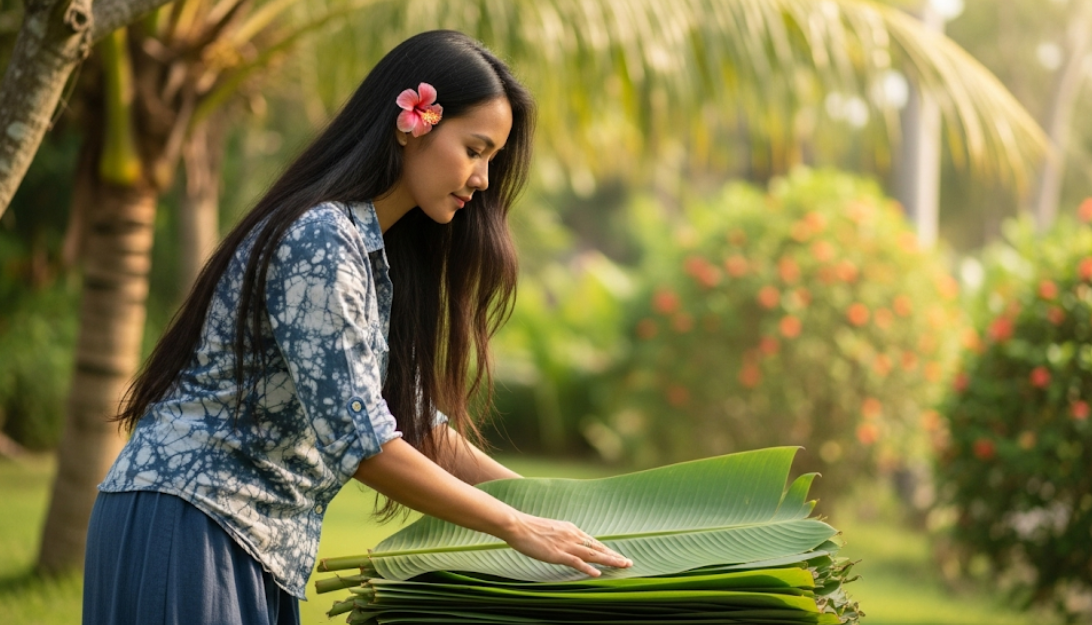 Daun pisang bisa jadi cuan ekspor asal tahu cara packing-nya! Anti busuk, anti jamur, dan aman sampai luar negeri&nbsp;