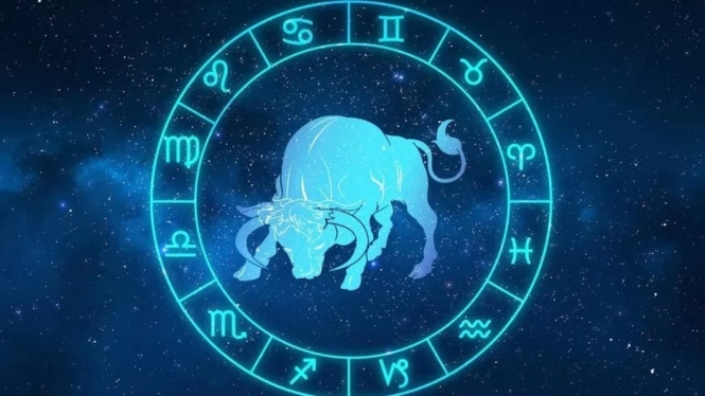 Ilustrasi zodiak Taurus.