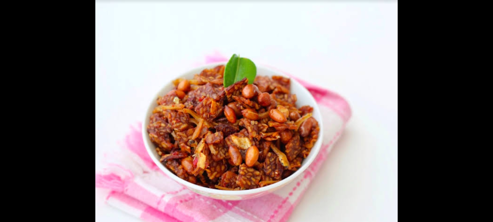 Kering tempe kriuk renyah.