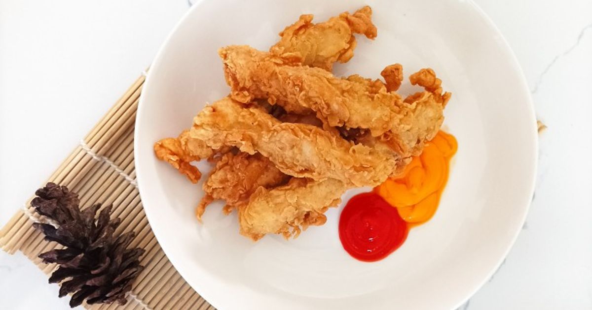 Ilustrasi Chicken Strip