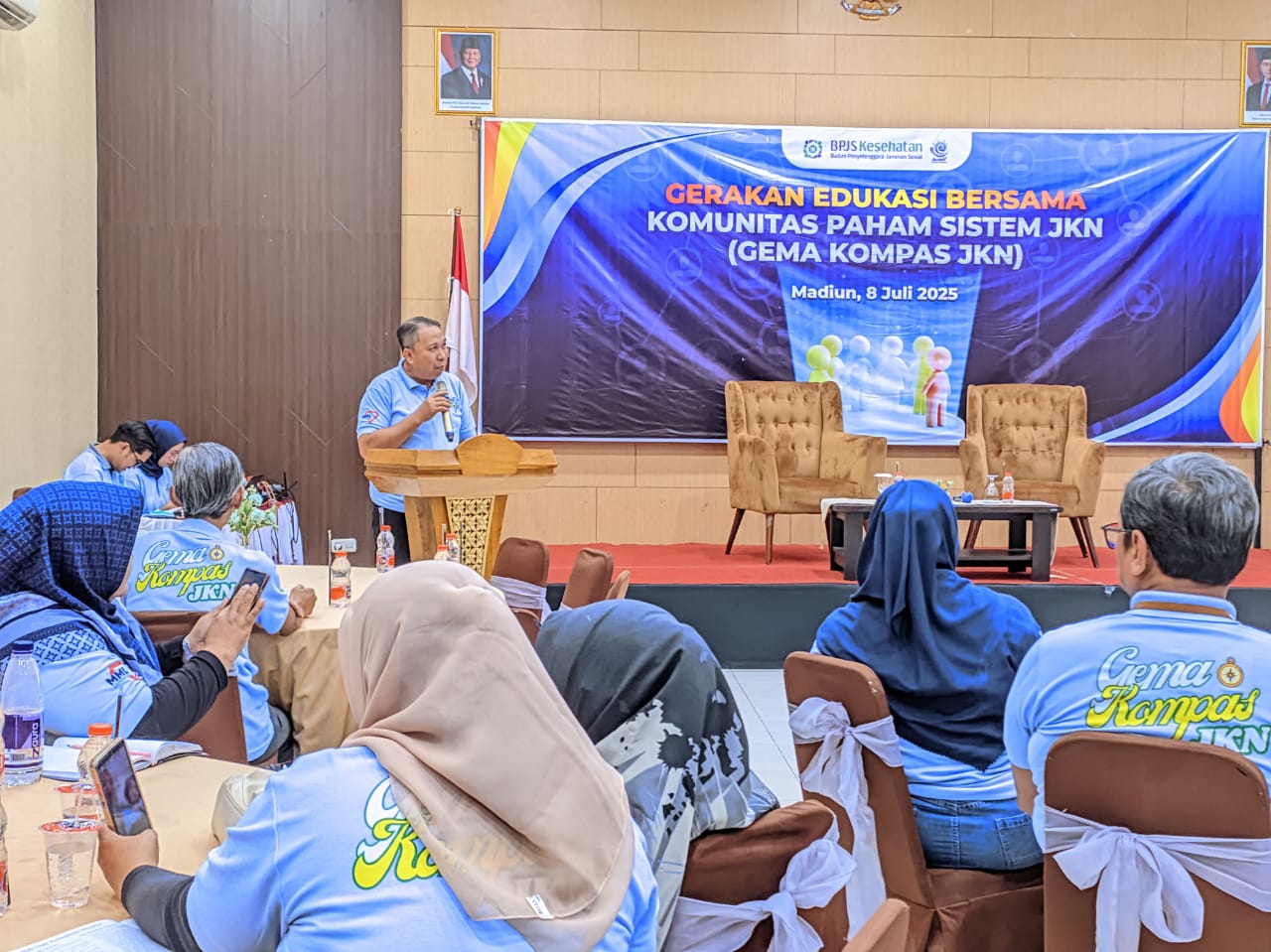BPJS Kesehatan Cabang Madiun menggelar Gema Kompas JKN.
