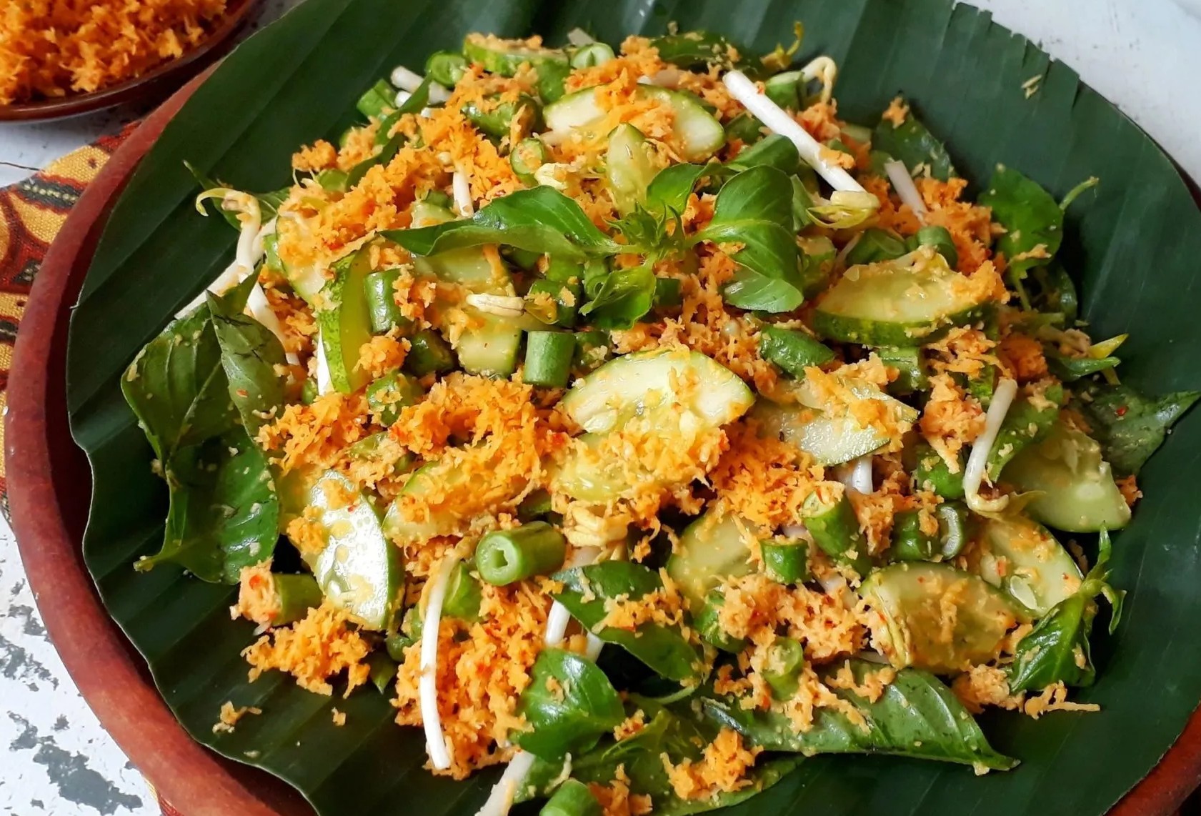 Ilustrasi Makanan Tradisional Trancam
