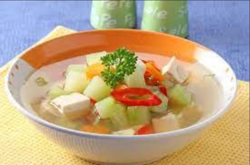 Sayur bening bayam wortel & labu siam segar dan menyehatkan!