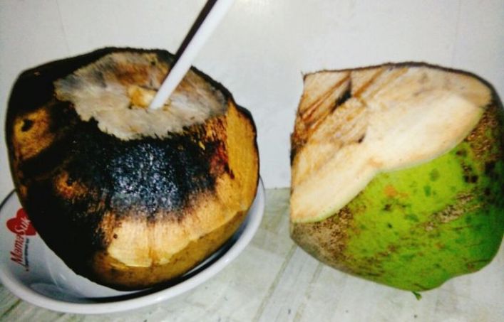 Ilustrasi perbedaan degan dan degan bakar.