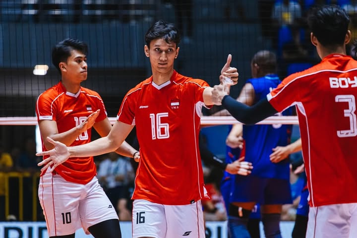 Indonesia menang 3-0.