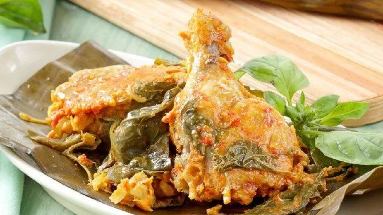 Pepes Ayam Kampung Kemangi