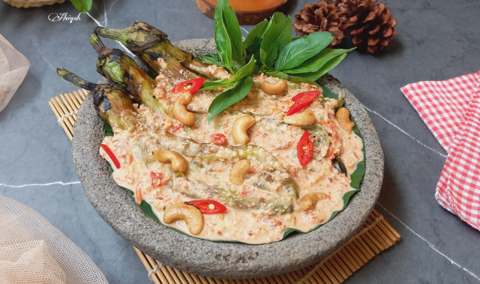 Terong Bakar Sambal Santan