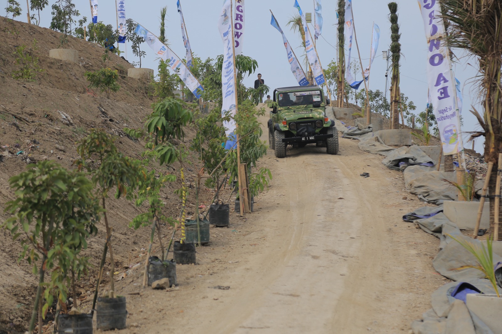 Kondisi terkini TPA Winongo, Kota Madiun. Pemkot berencana menjadikannya lokasi wisata. FOTO: BAGAS BIMANTARA/JAWA POS RADAR MADIUN