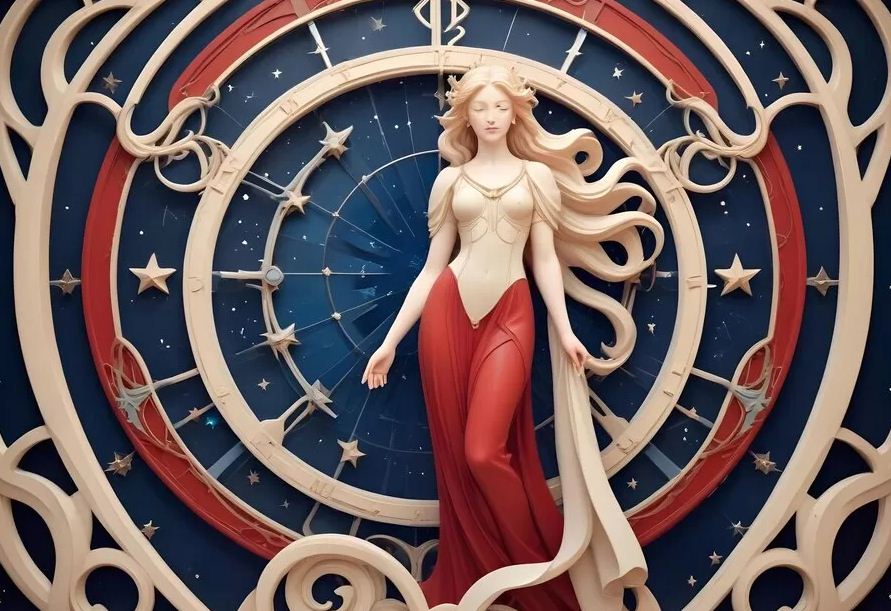 Ilustrasi perempuan Virgo yang sifatnya disukai laki-laki.