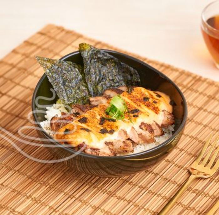 Rice Bowl Ayam Crispy Saus Mentai