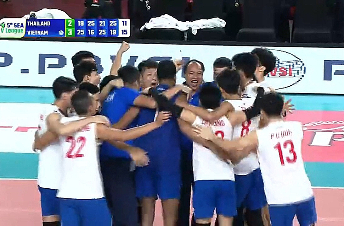Vietnam menang 3-2.
