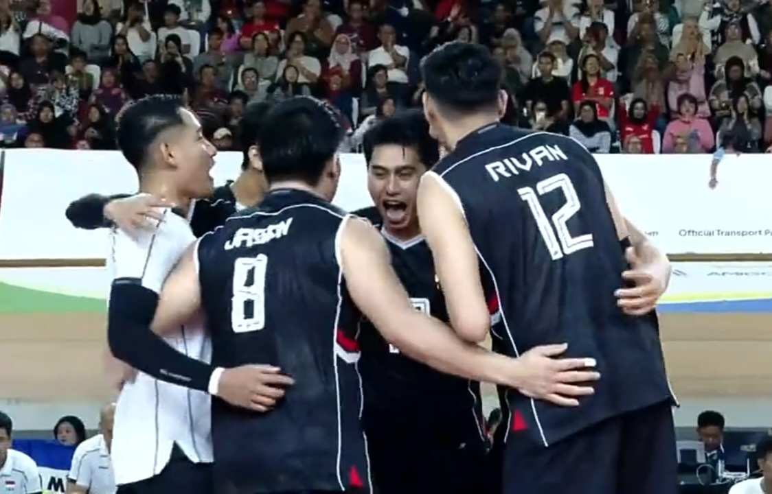 Indonesia menang 3-0.