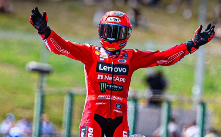 Marc Marquez menang lagi.