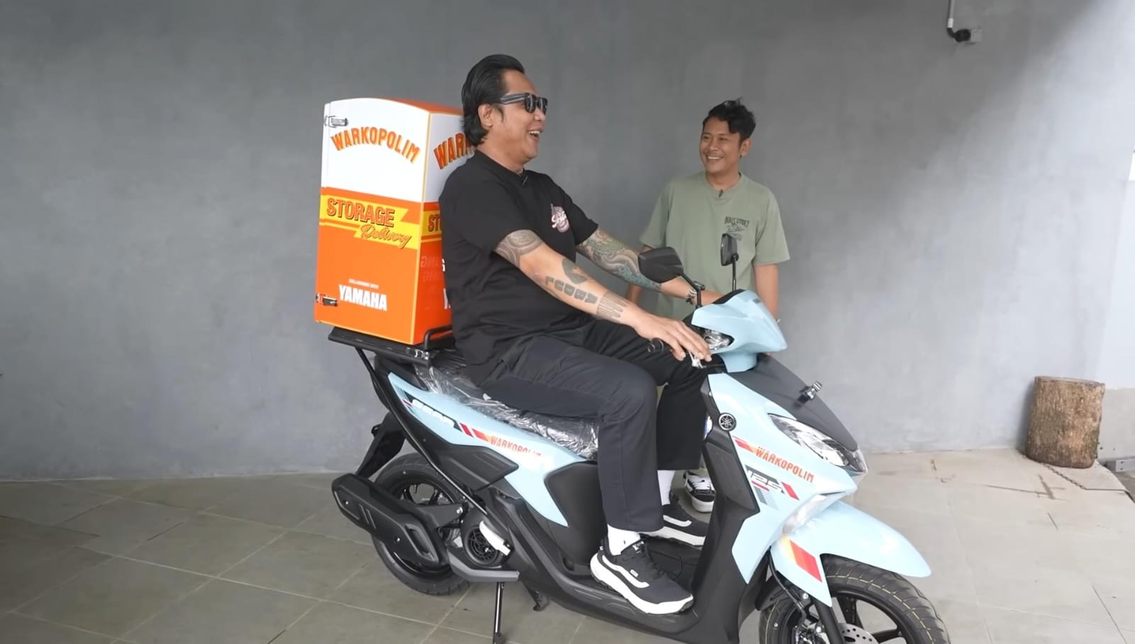 Gofar Hilman pilih Yamaha Gear Ultima jadi armada operasional Warkopolim.